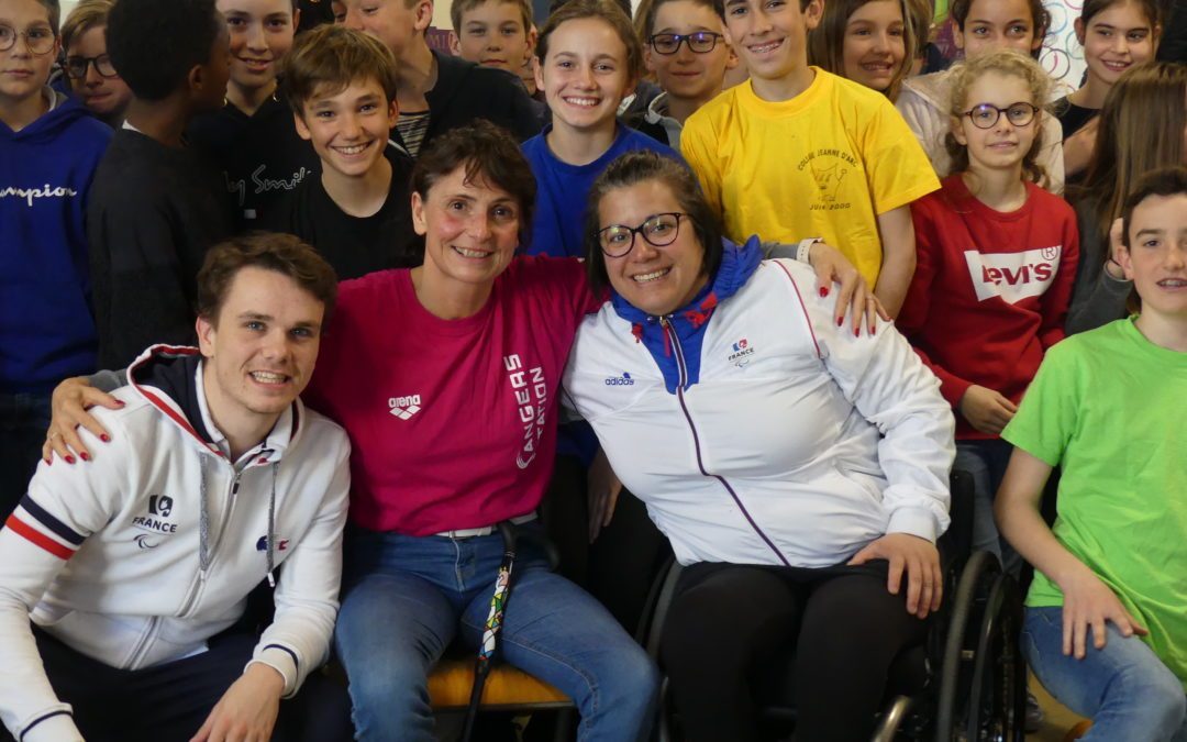 Rencontre avec des athlètes olympiques handisport