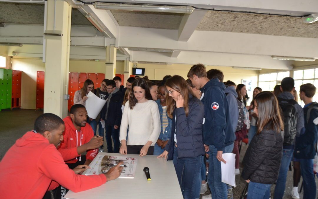 Rencontre de basketteurs américains de haut niveau !