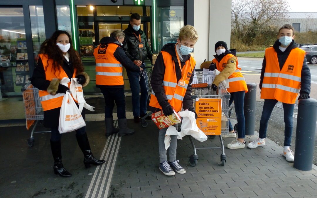 La Source : des jeunes engagés au service de la Banque Alimentaire