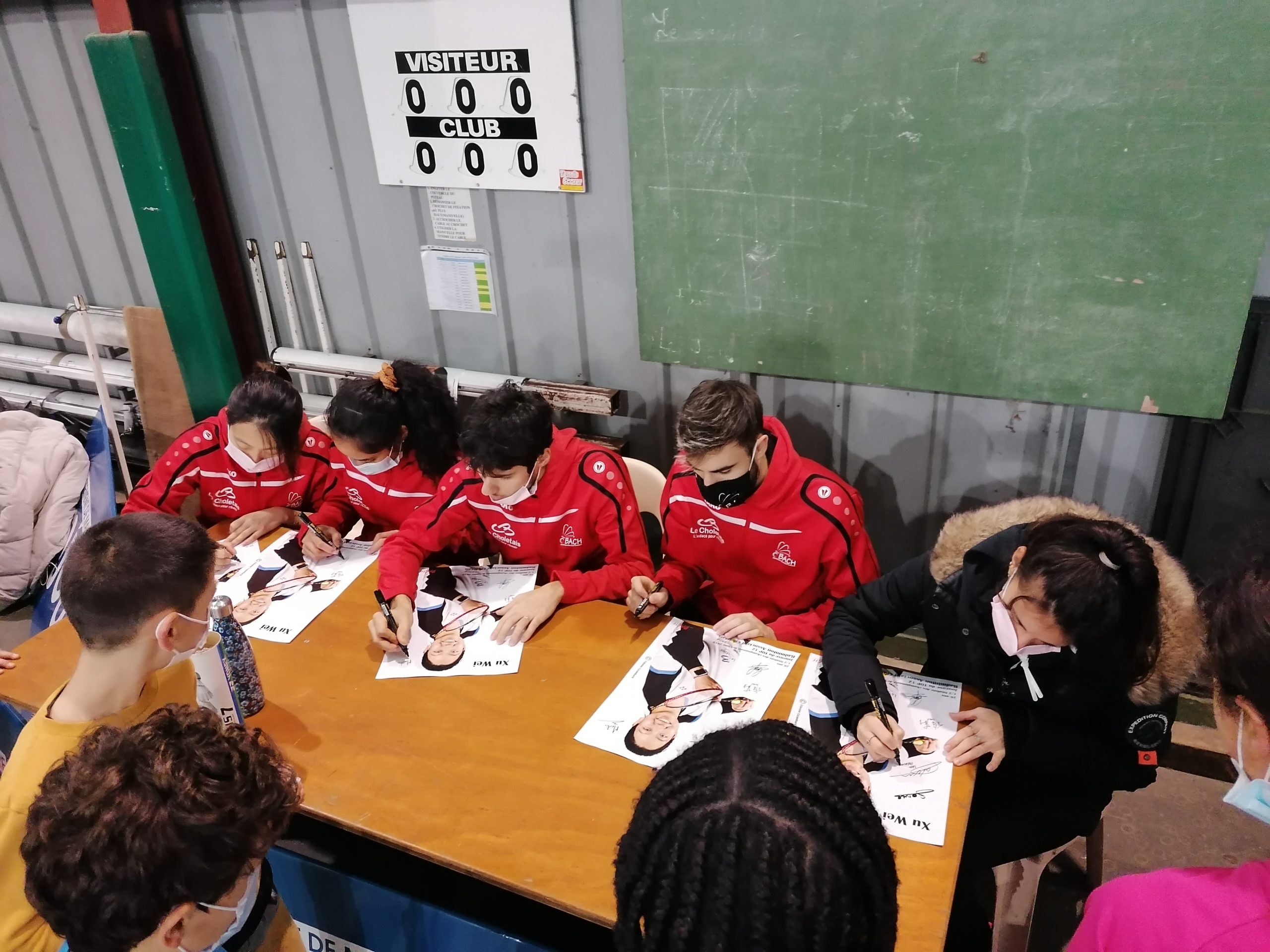 Atelier Sport Santé 6e-5e : rencontre avec les joueurs du BACH Cholet