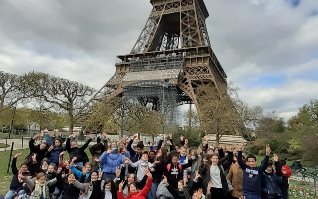 Des nouvelles des 6B et 6D à Paris