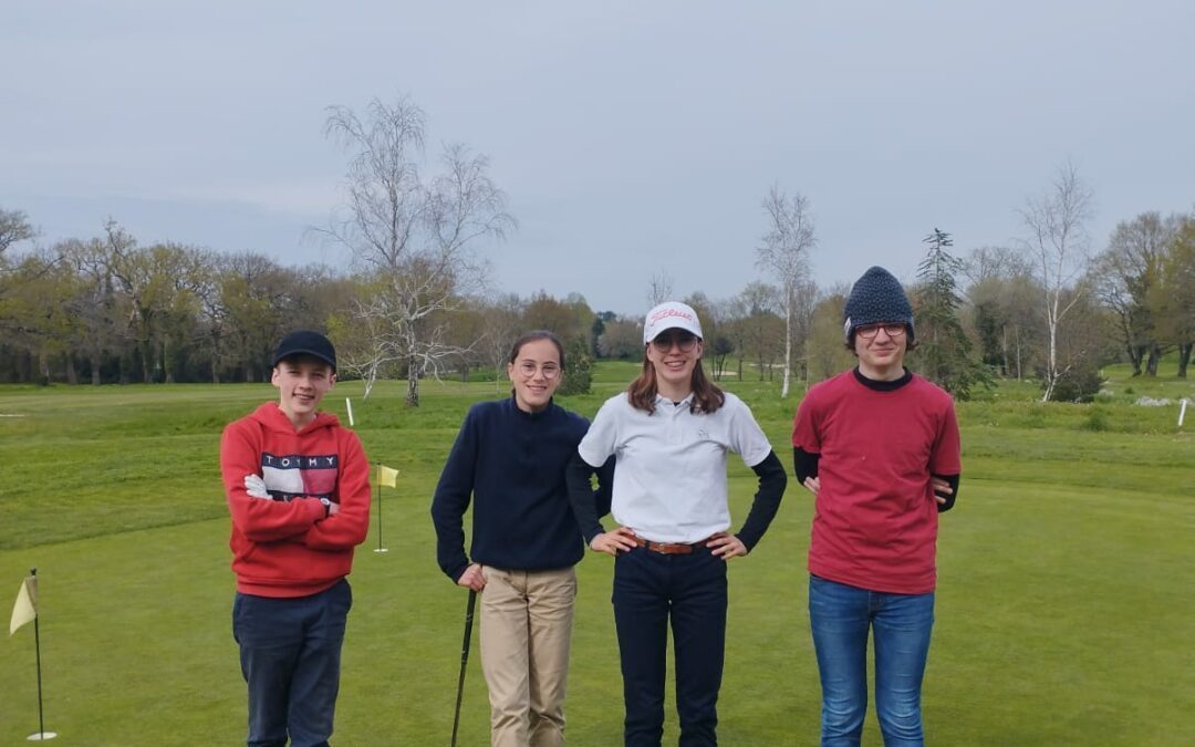 Golf : 4 collégiens sélectionnés pour les championnats de France