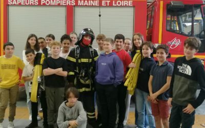 Cadets de la Sécurité Civile : visite de la caserne des pompiers