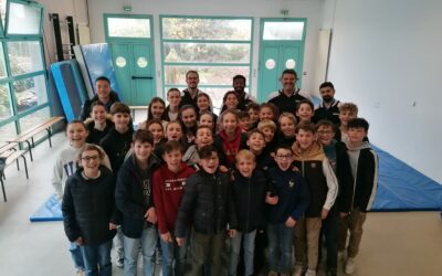 5èmes sport santé : rencontre avec le club pro A de tennis de table de La Romagne