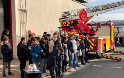 Cadets de la sécurité : participation à la Sainte Barbe