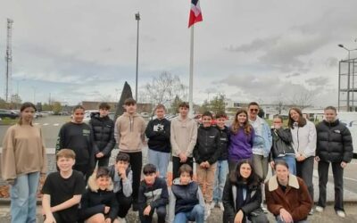 Les cadets de la sécurité visitent l’école départementale des pompiers