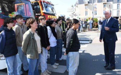 Cadets de la sécurité civile : commémoration du 8 mai