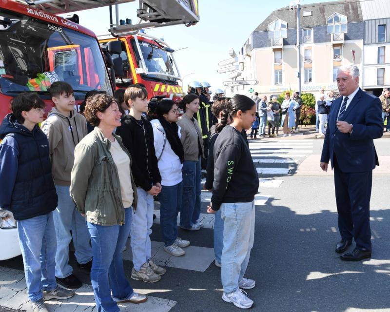 Cadets de la sécurité civile : commémoration du 8 mai