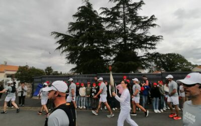 Passage de la flamme olympique